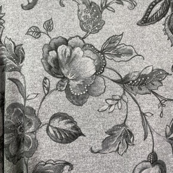 Alfred Dinner 2X One Piece Cardigan Over Connected Tank Grays With Silver Accent - Picture 8 of 8